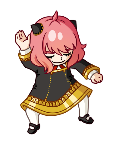Cringe Ass Anya Sticker